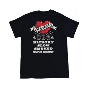 One & Only BBQ Logo Crew Neck T-Shirt